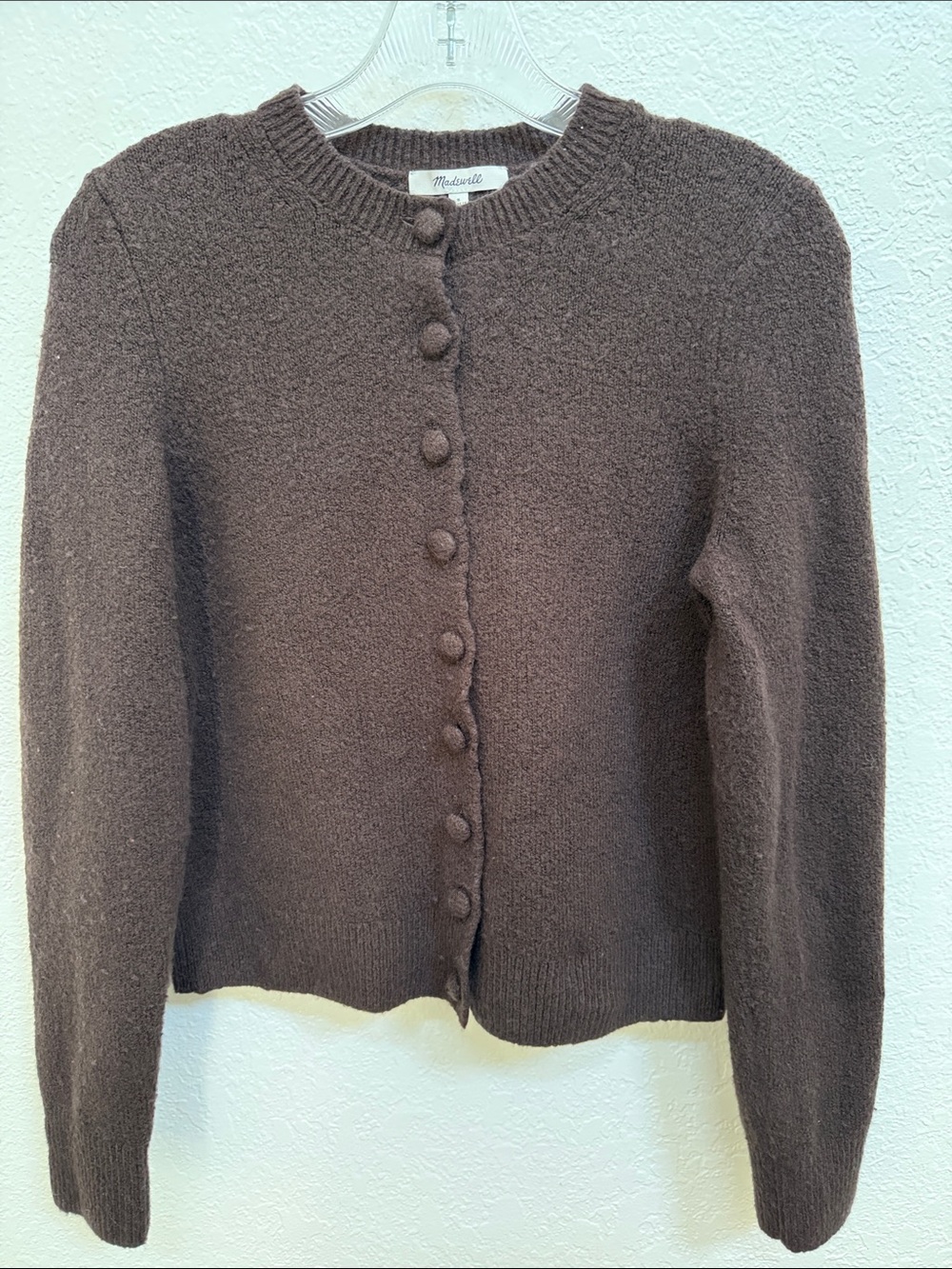 Madewell Button-Front Cardigan S